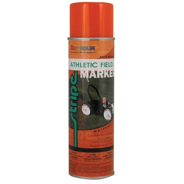 Seymour Midwest 20 oz Inverted Tip Athletic Marking Paint, Orange SM20-645 - main